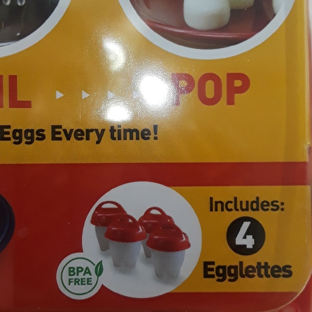 Egglettes!!!! As seen on TV. Perfect Hard Boiled Eggs Every Time. Brand New! - Picture 6 of 7